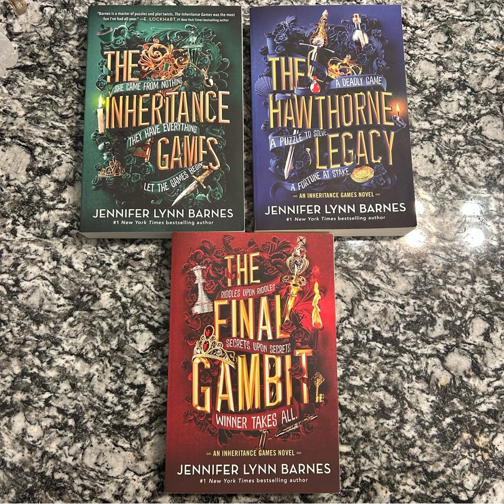 The Inheritance Games Series by Jennifer Lynn Barnes